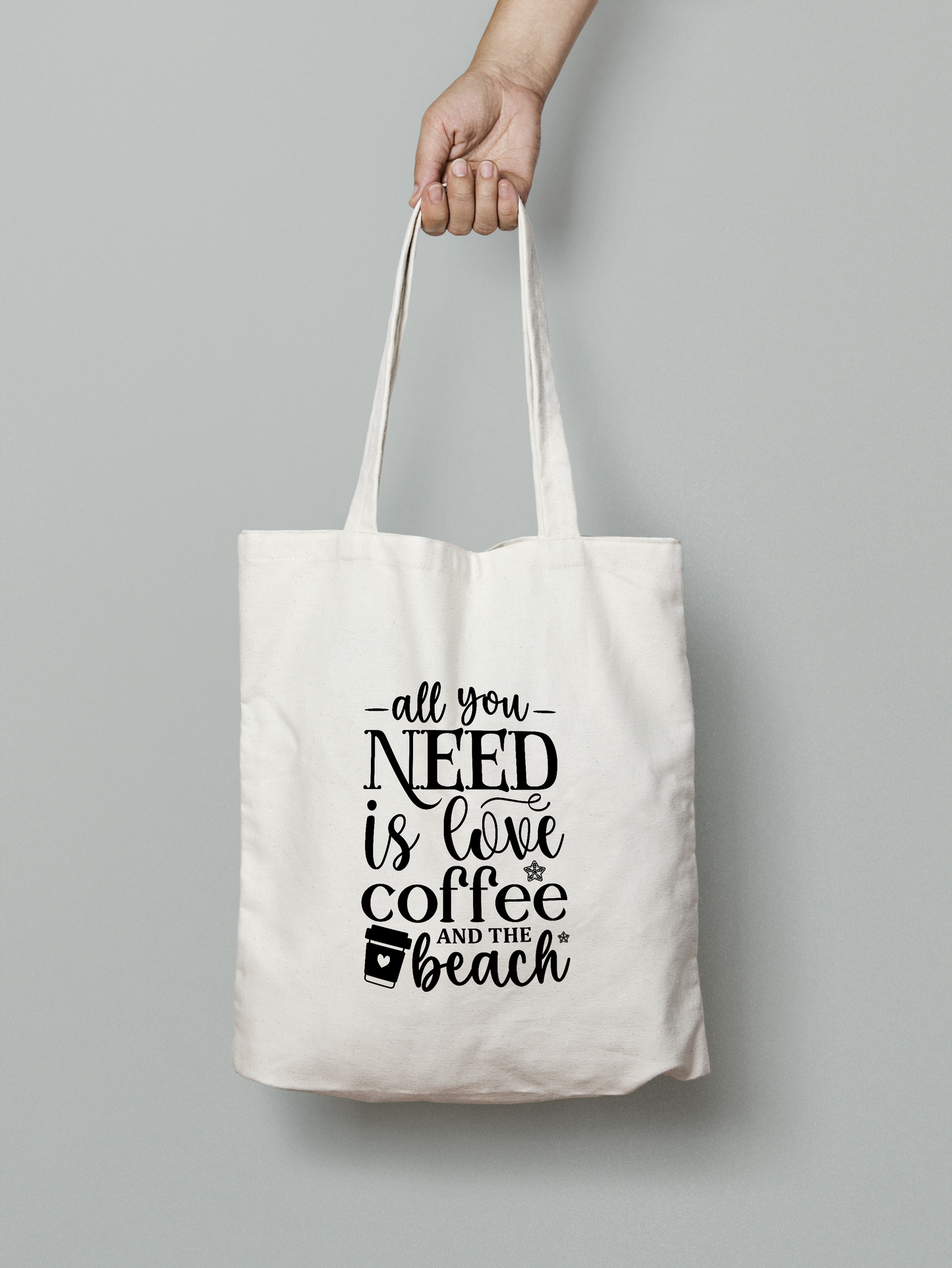 All you need is coffee and the beach