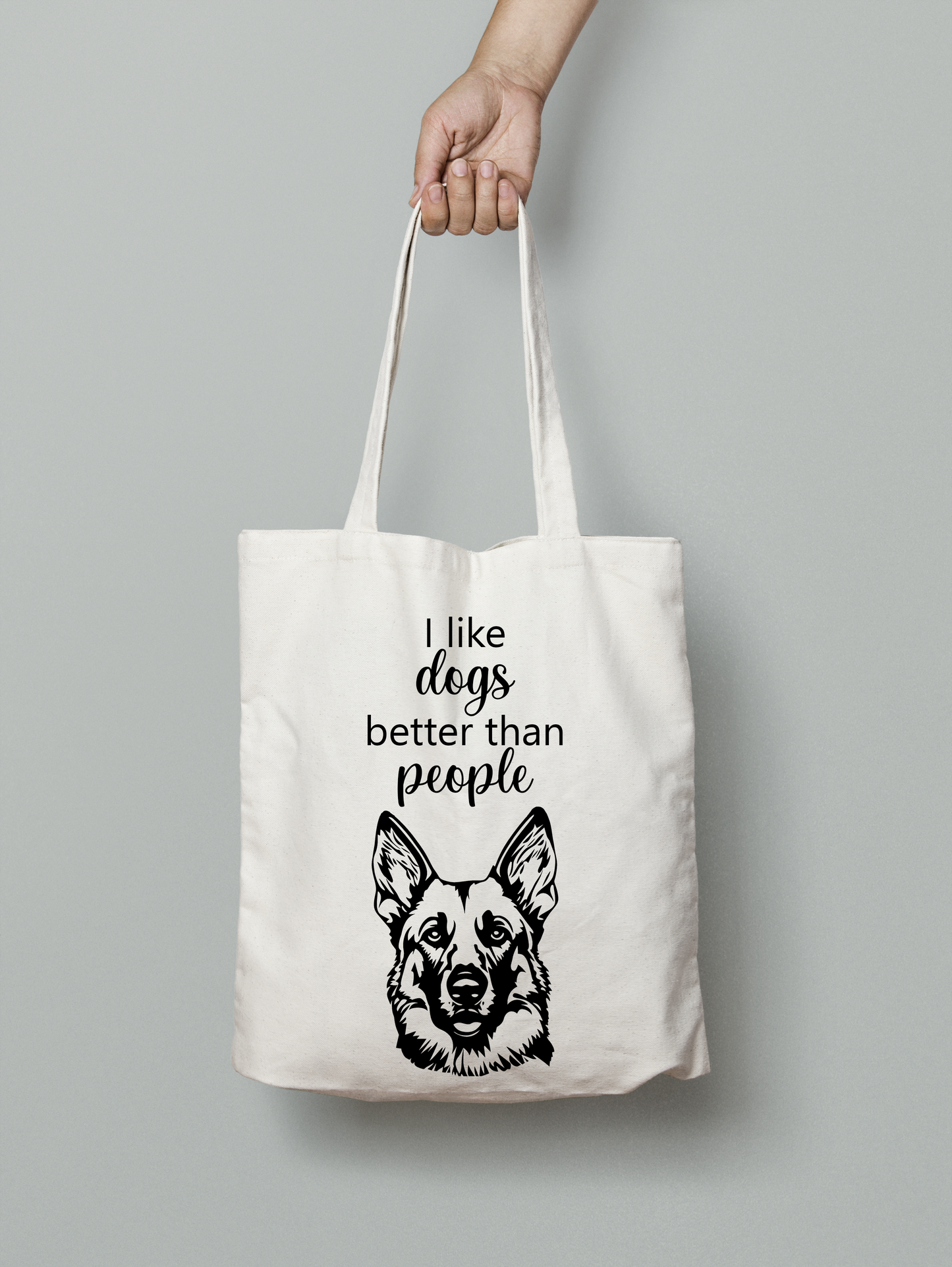 I like dogs better German Shepherd