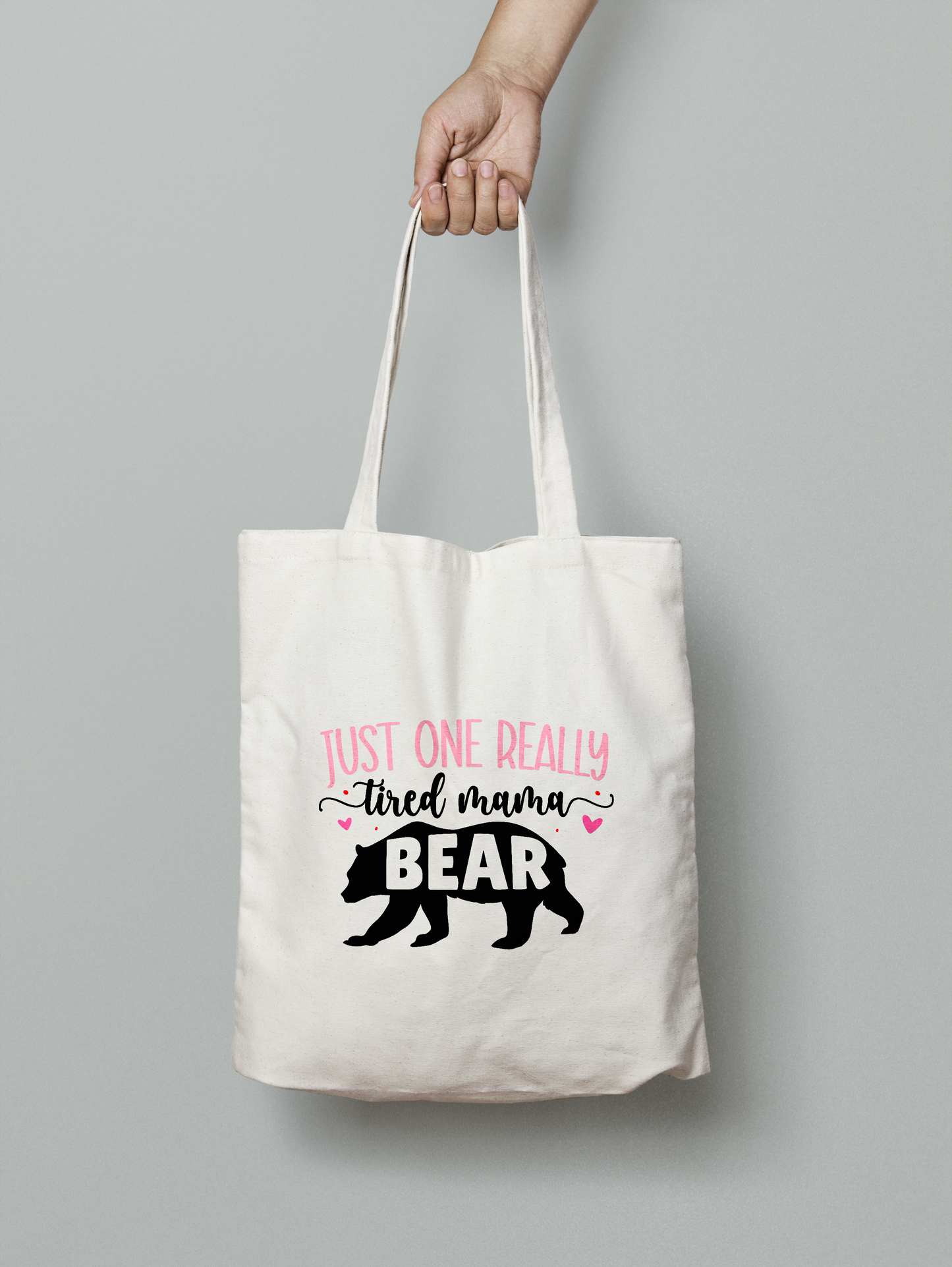 One really tired mama bear