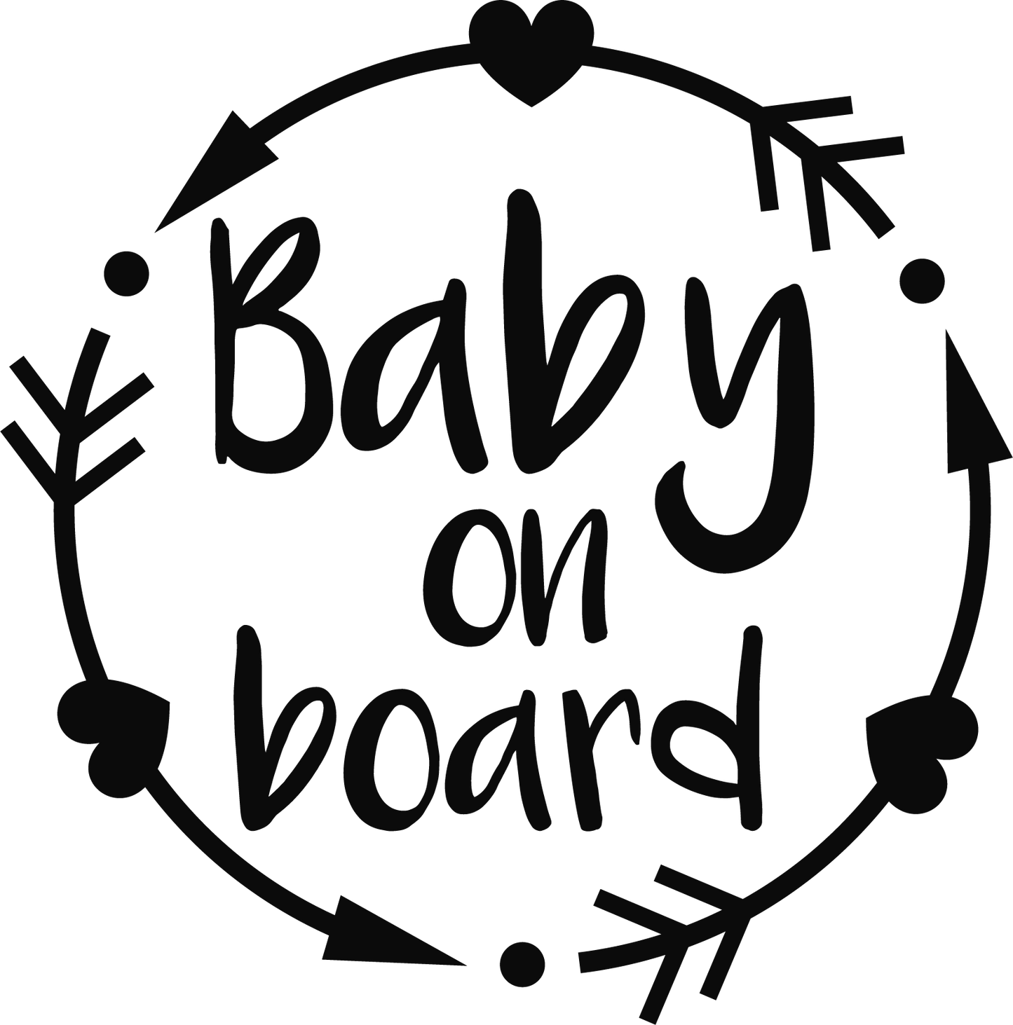 Baby On Board Round