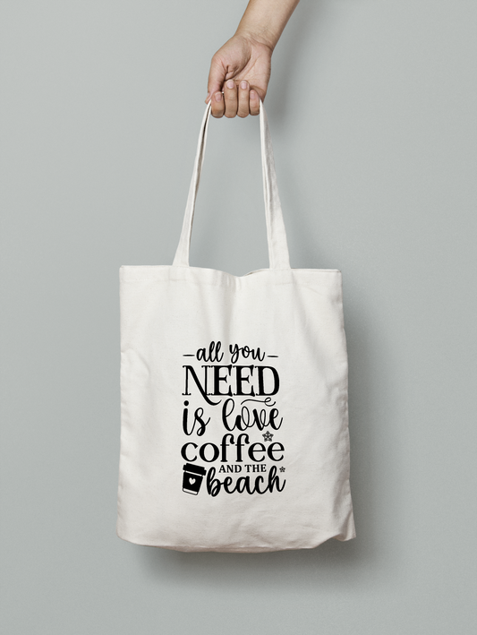 All you need is coffee and the beach