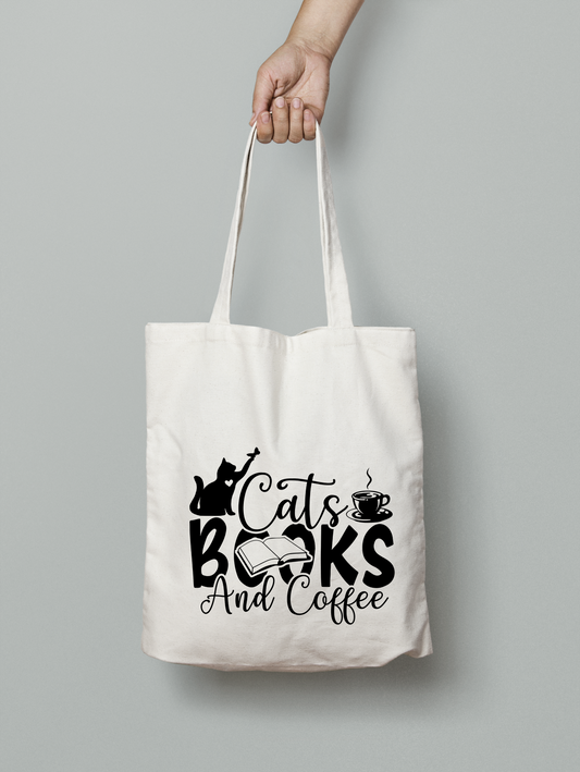 Cats Books Coffee