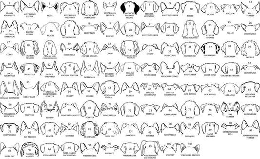 Dog Outline Vinyls